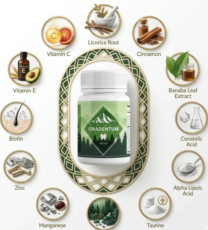 Oradentum Supplement Formula Banner