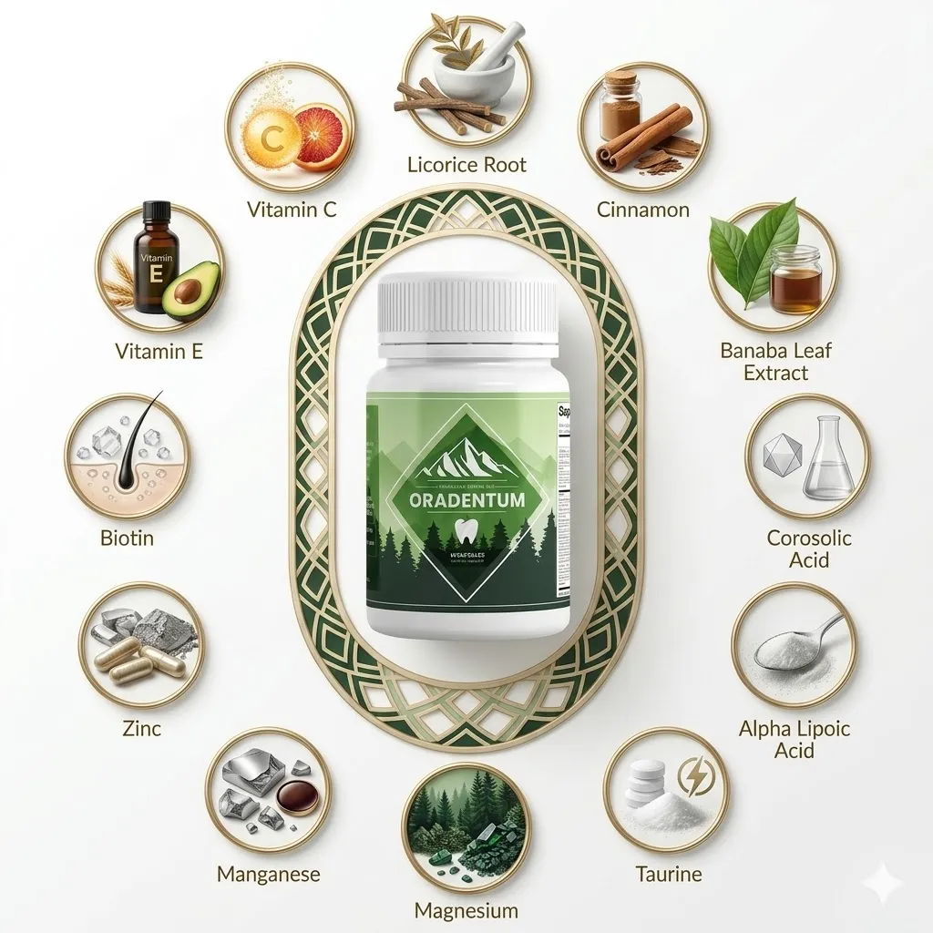 Oradentum Supplement Formula Banner