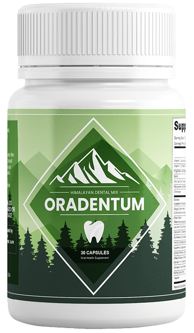 Oradentum Supplement Product Bottle front view